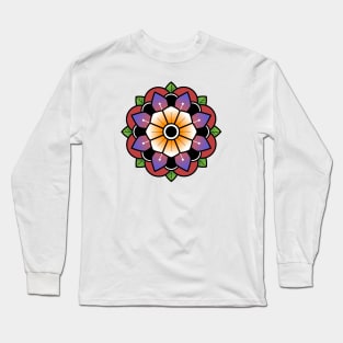 Mandala #3 Long Sleeve T-Shirt